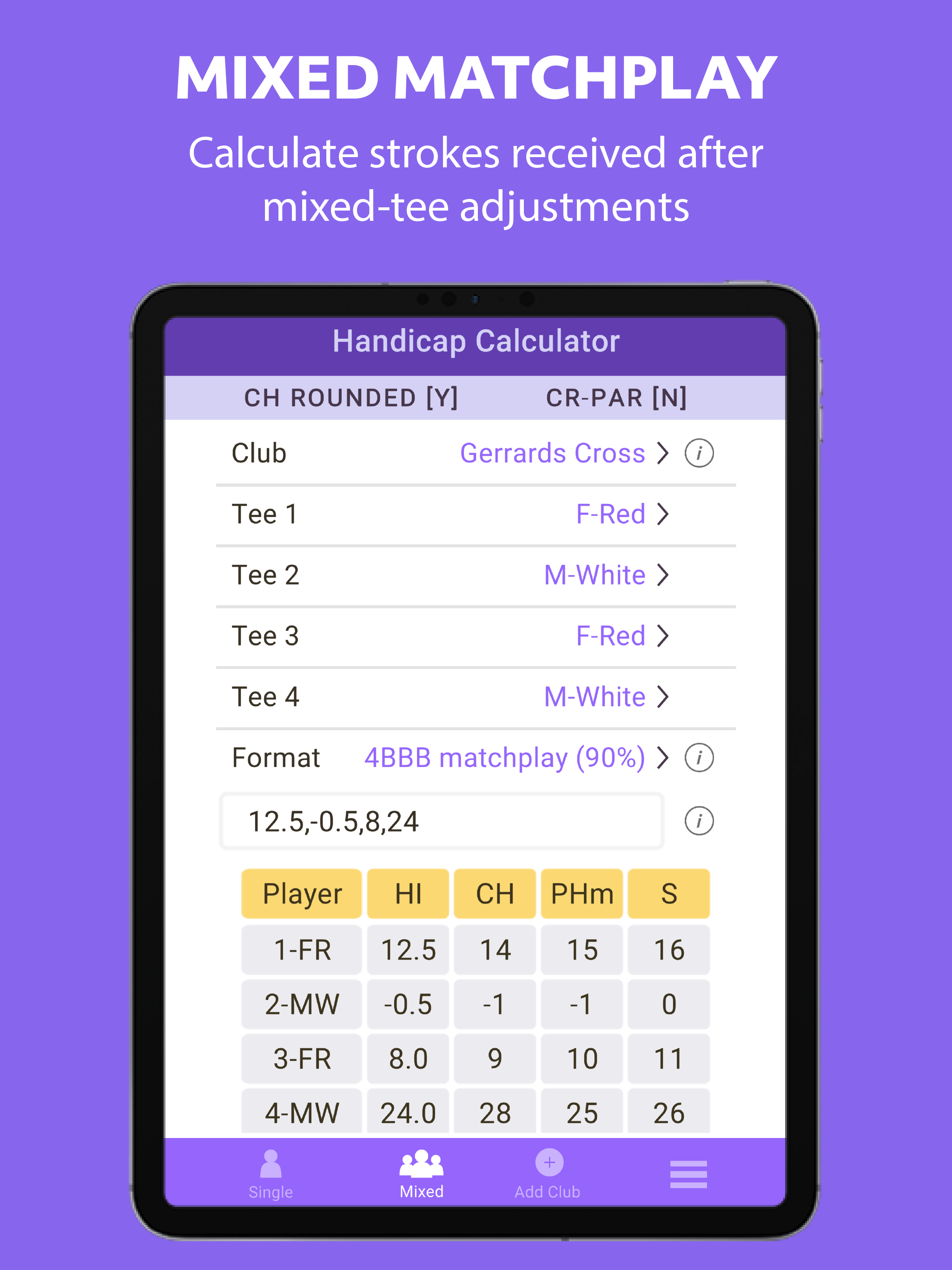 WHS Handicap Calculator screenshot 12