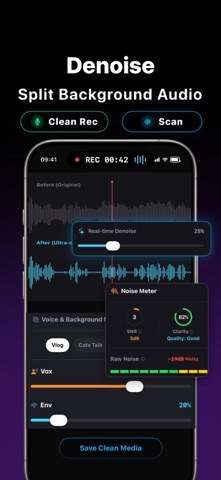 Noise Reducer & Vocal Remover Screenshot 1 of 8
