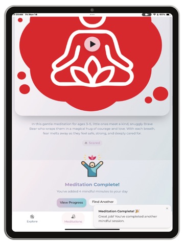 Peaceful – Meditation iPad screenshot