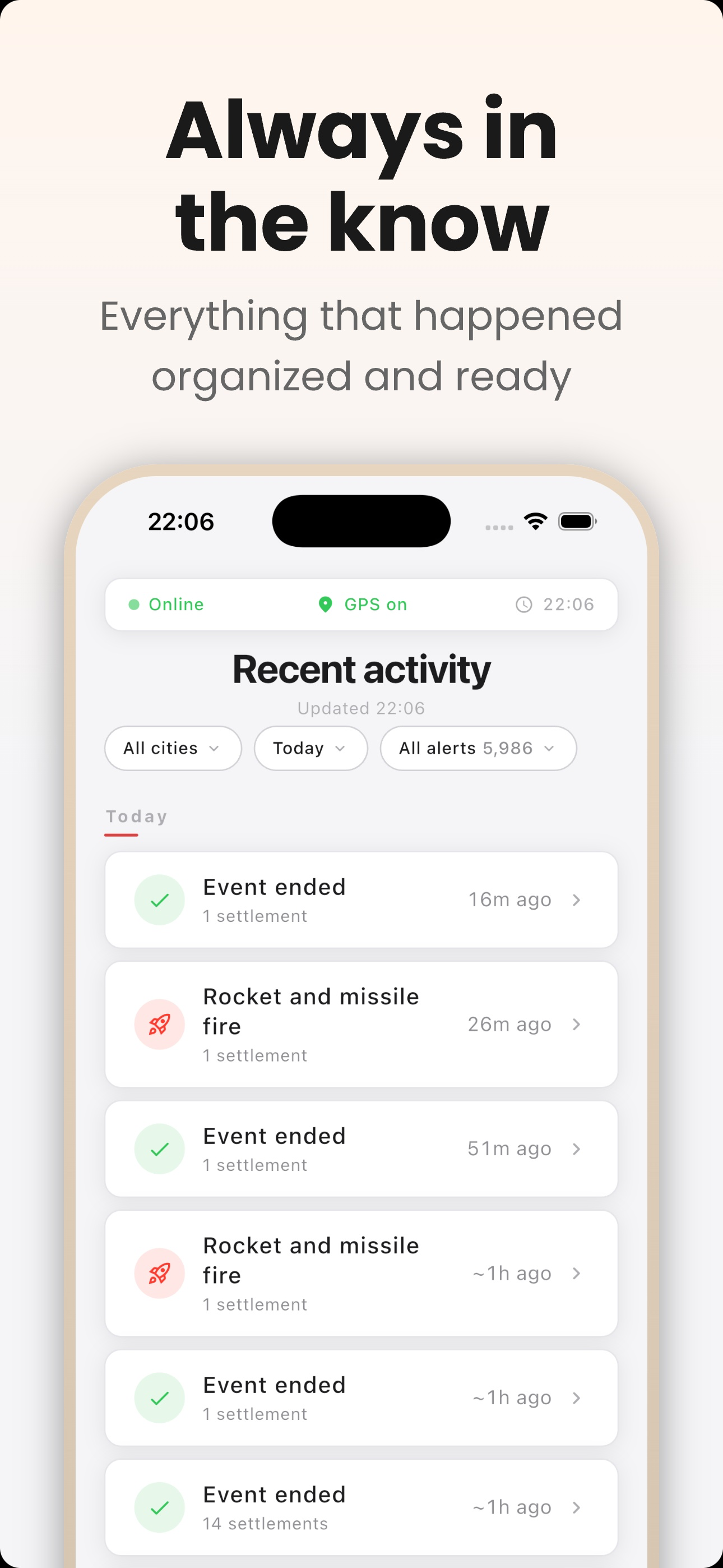 Sheltr - Rocket Alerts