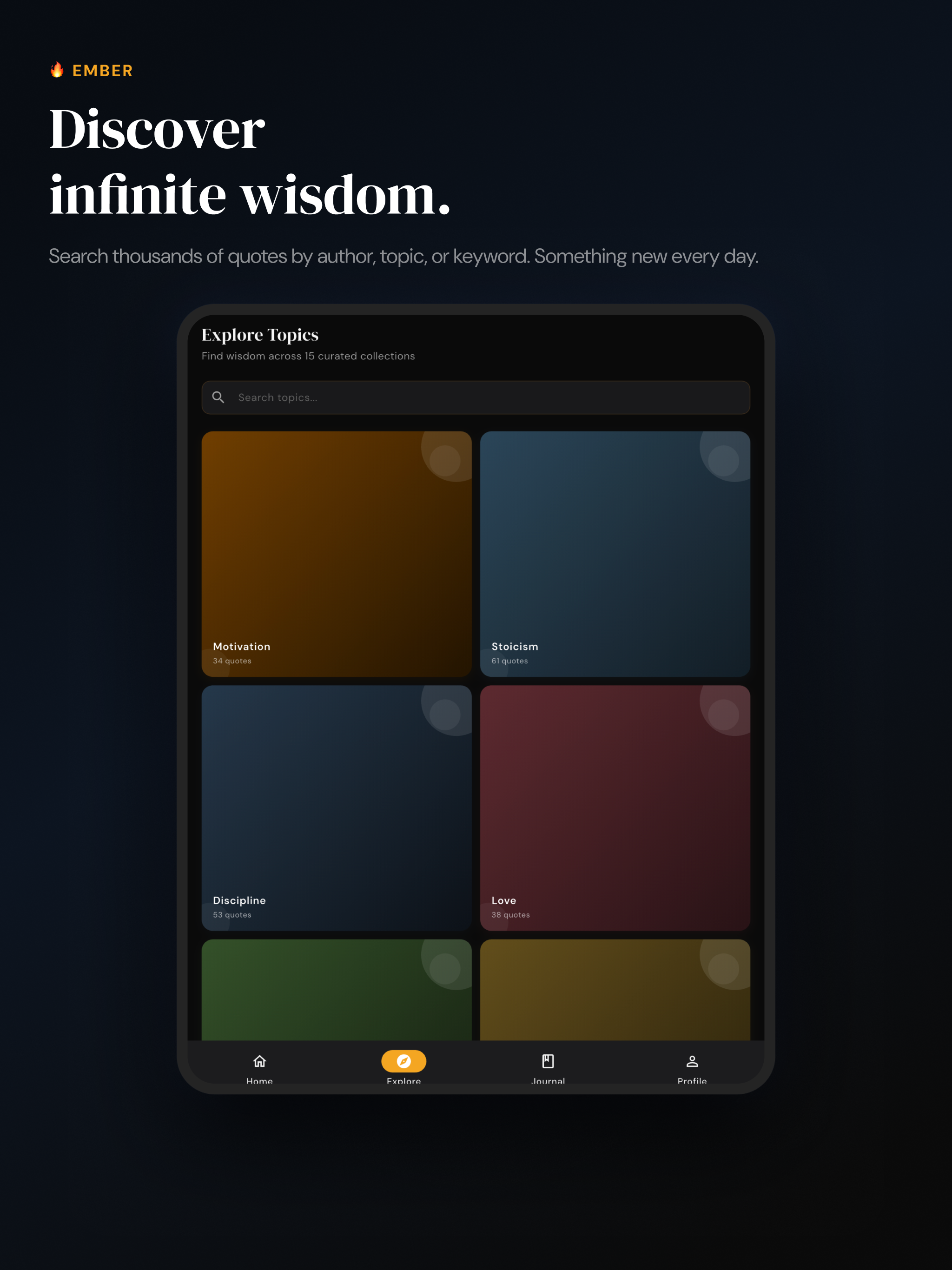Ember - Daily Quotes & Journal screenshot 12