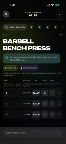 Earned: Workout Planner Screenshot 5 of 5