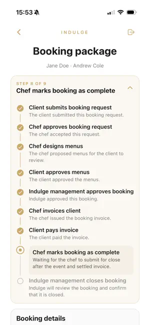 Indulge Private Chefs screenshot 4