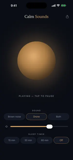 Calm Sounds screenshot 2
