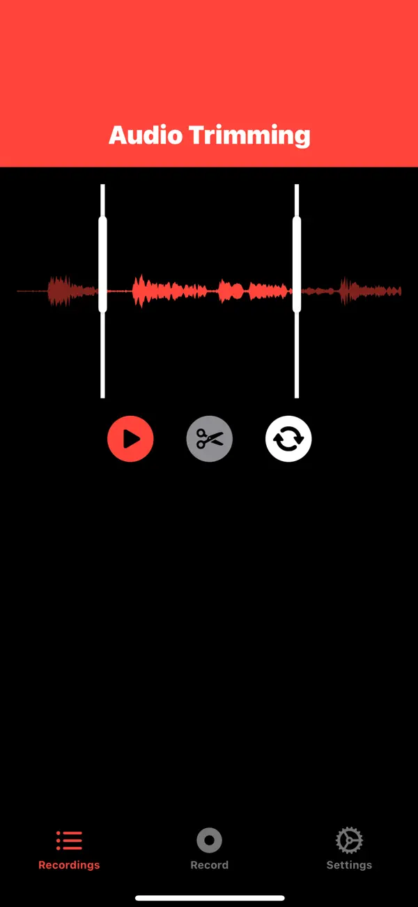 Screenshot #3 pour Audio Recorder Pro+