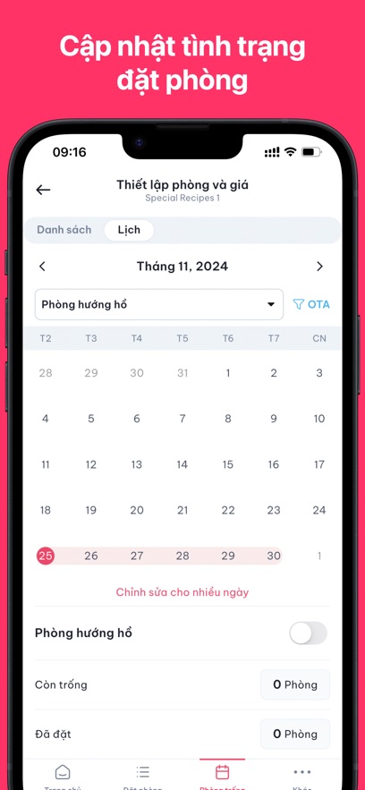 MyHMS cho đối tác Mytour