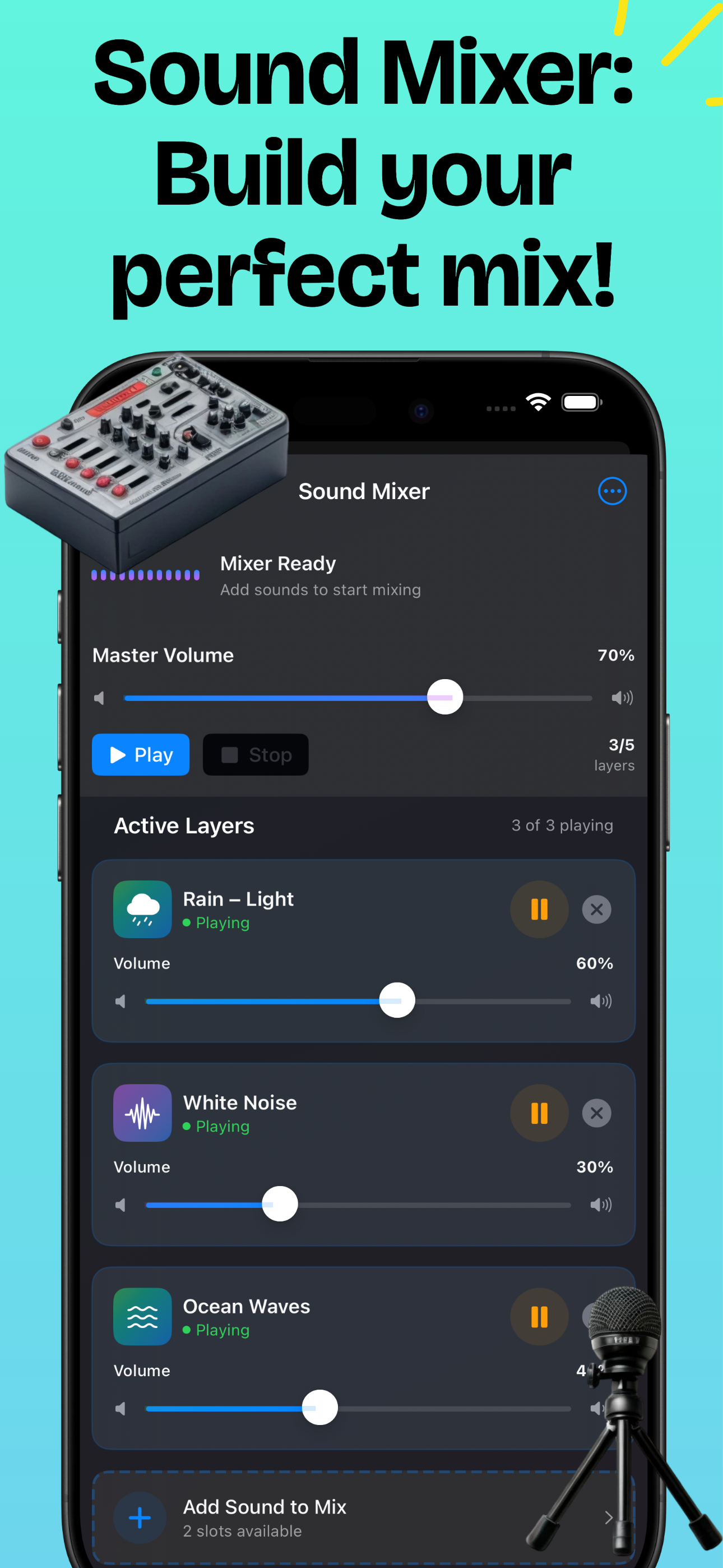 TranquilWave: Sounds & Focus screenshot 3