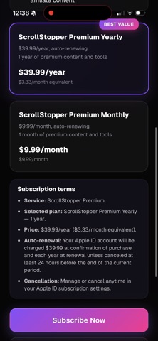 ScrollStopper: UGC & Hooks Screenshot 3 of 4