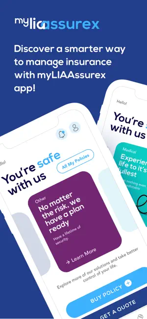 myLIAAssurex - Insurance App screenshot 1