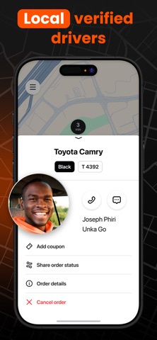 Unka Go - Mobile Zambia Rides screenshot