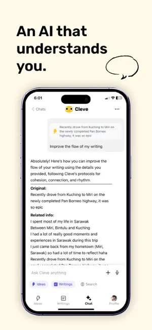Cleve screenshot 2