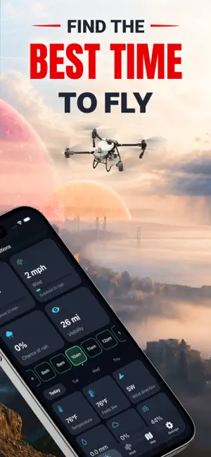 Drone & UAV Forecast, Weather screenshot 2