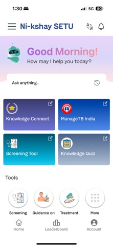 Ni-kshay SETU Screenshot 1 of 5