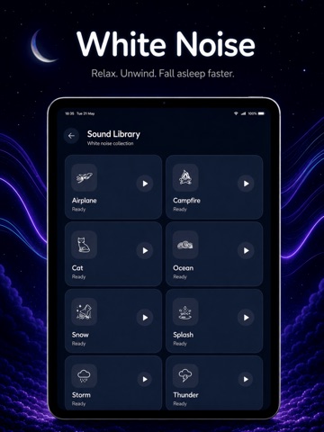 Snore Track - Sleep Tracker iPad screenshot