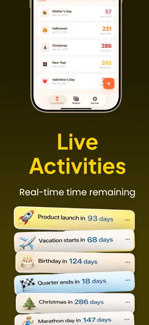 Hourglass: Countdown & Widgets screenshot 4