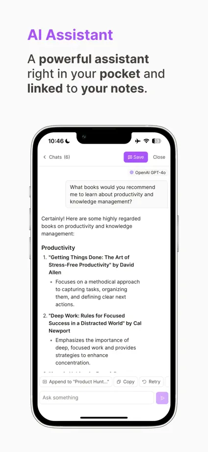 Capacities, App Store screenshot 5