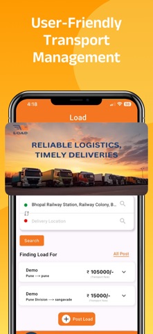 Load : Transporter iPhone screenshot