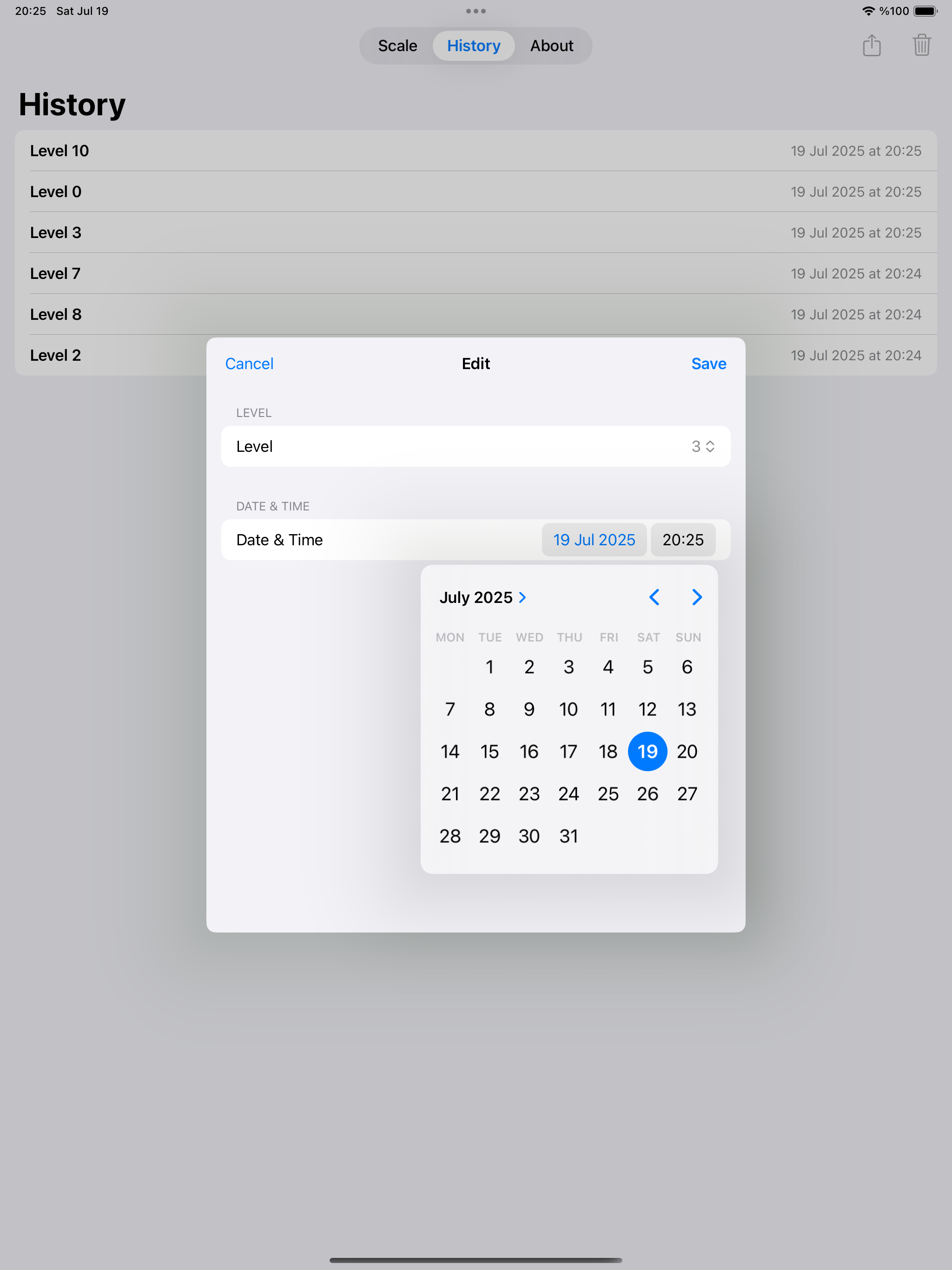 Algometer App screenshot 19