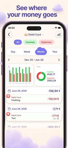 MoneyCloud: Budget Tracker Screenshot 4 of 7