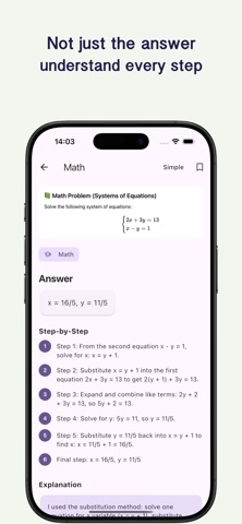 Thinkzo: AI Homework Helper Screenshot 2 of 4