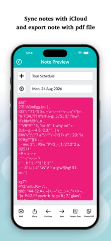 Sticky Notes - NotePad screenshot