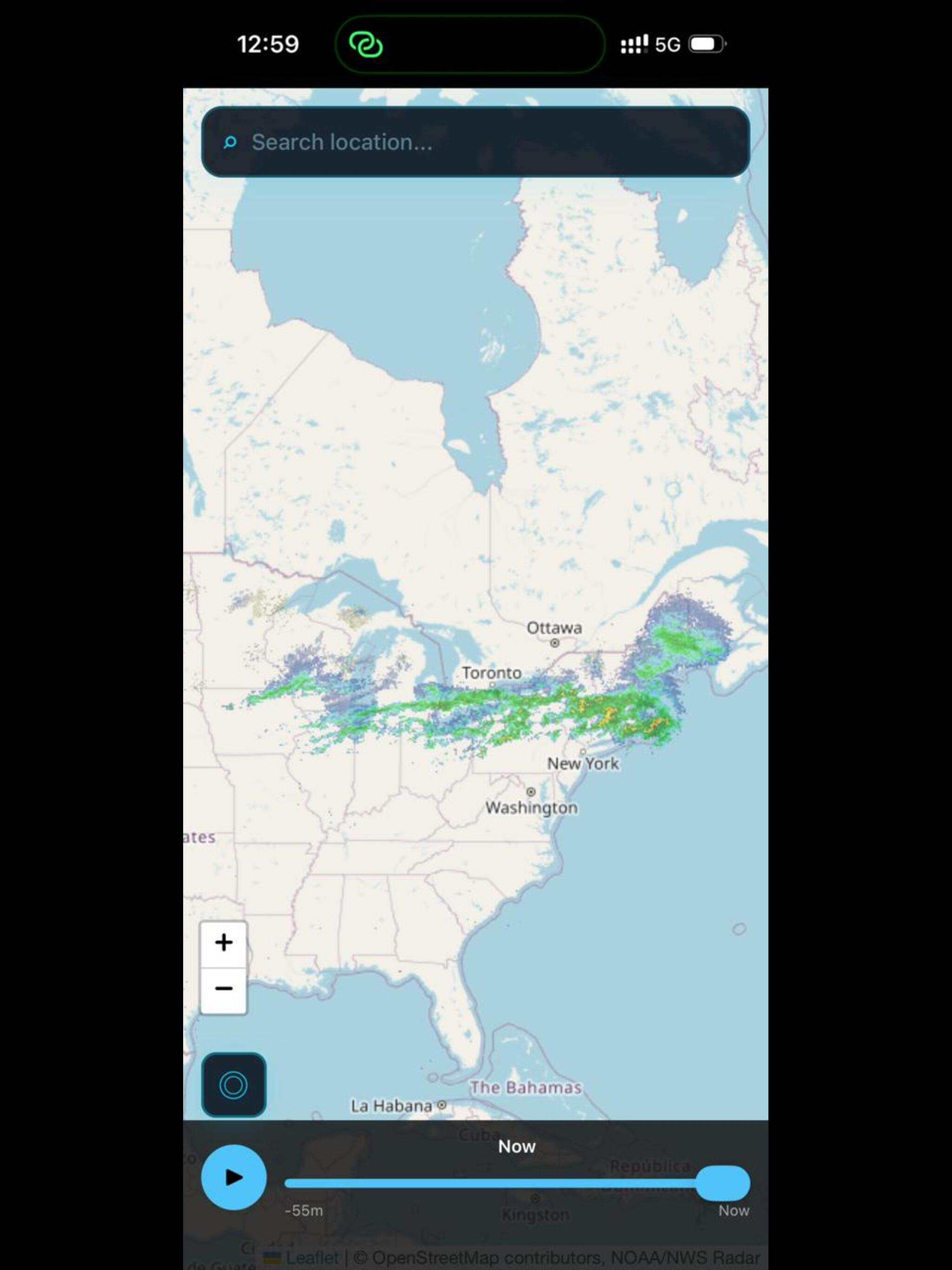 Nimbocast Weather radar
