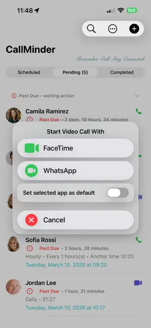 CallMinder screenshot 4