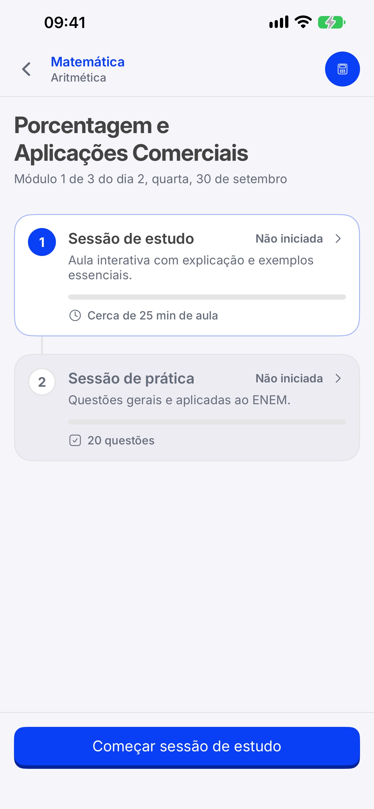 Screenshot 3 of Cronograma ENEM