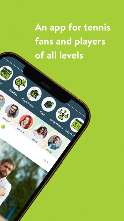 TennisPAL: Find Players Nearby