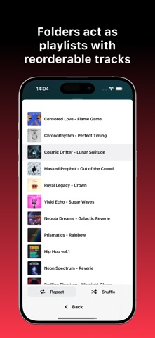 Music App: offline player iPhone screenshot 6