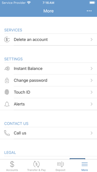 Florence Federal Credit Union iPhone screenshot 4 - Finance app