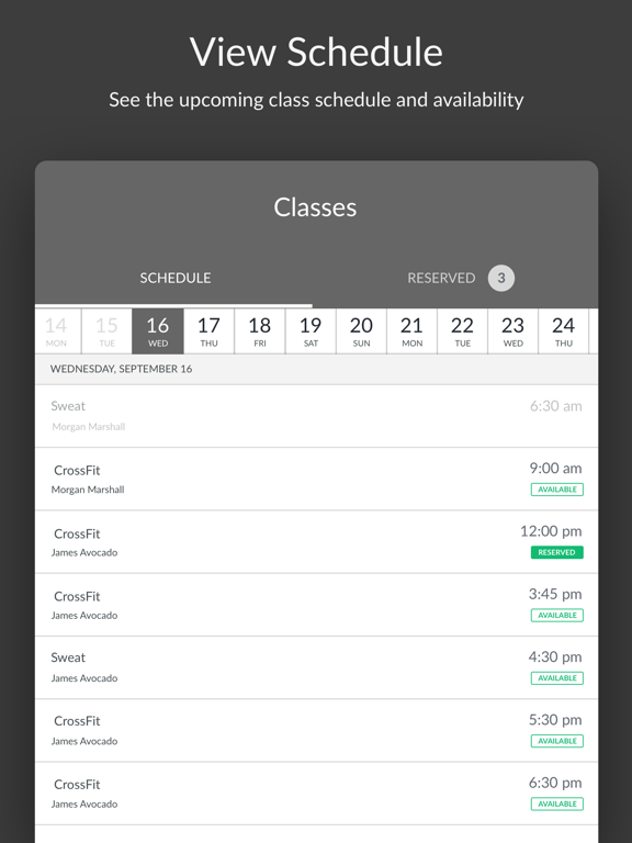 CrossFit Incite iPad screenshot 1 - Health & Fitness app