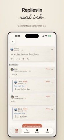 NotTyped iPhone screenshot
