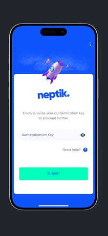 Neptik Authenticator screenshot