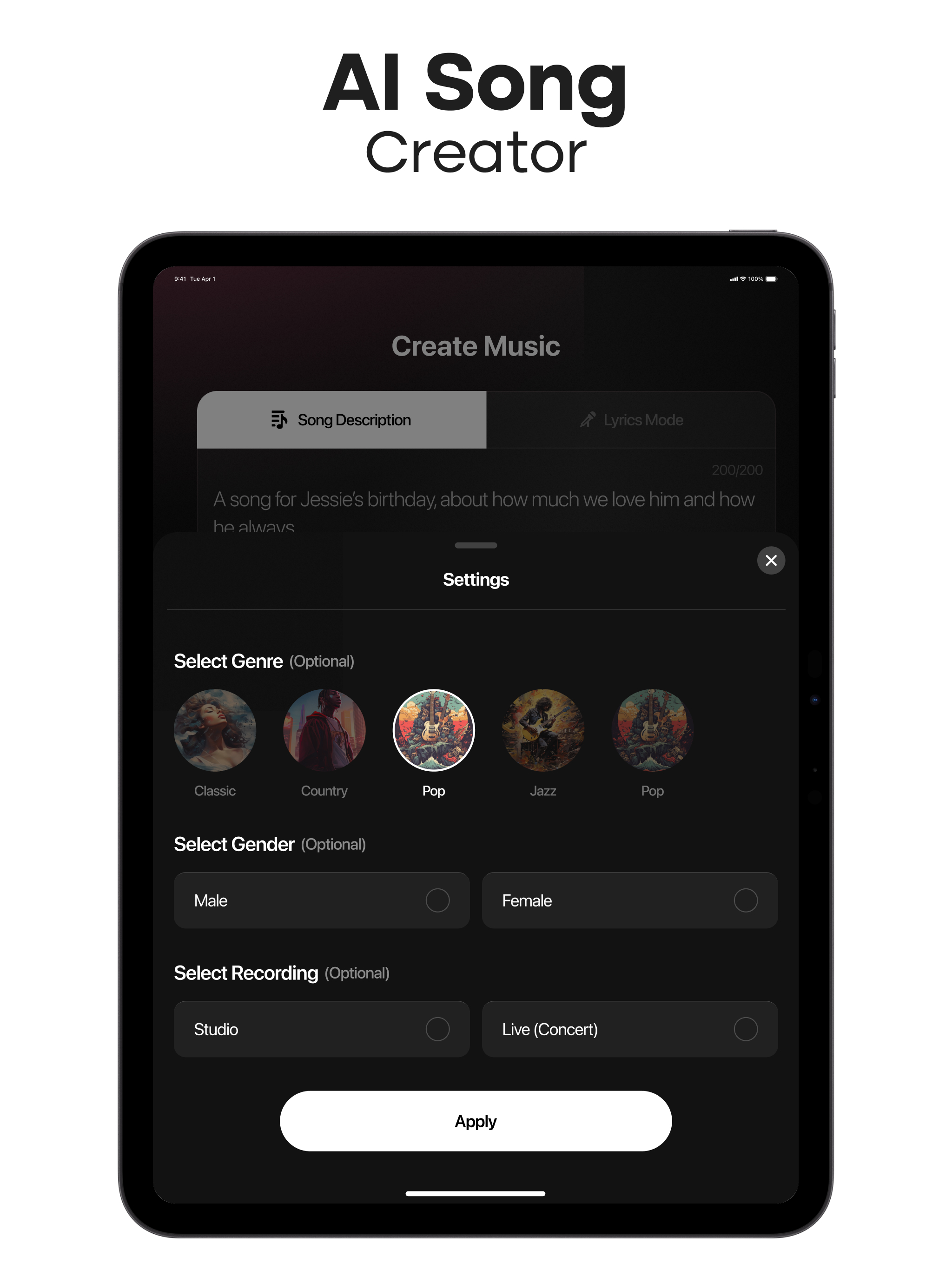MyTunes : AI Music Generator screenshot 12