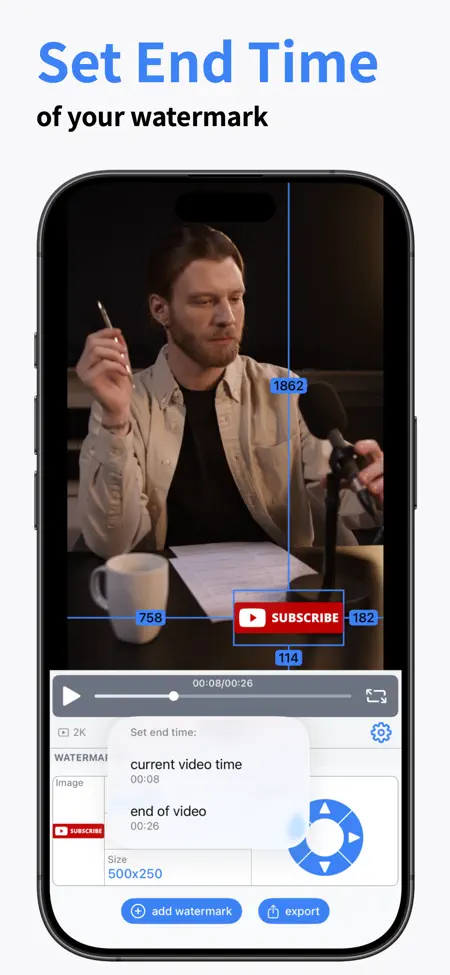 Add Watermark to Video on iPhone — screenshot 5 of 5