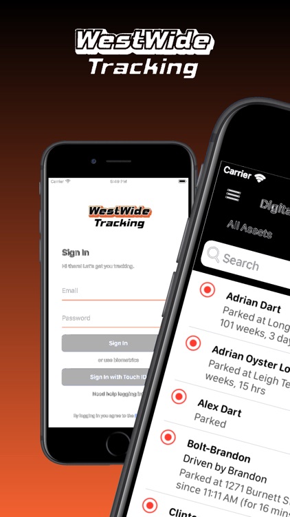 WestWide Tracking by Digital Matter Pty Ltd