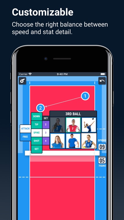 iStatVball 3 screenshot-8