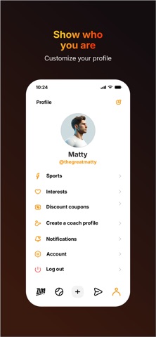 Captura de tela 6 de Dynamate: Find Sports Friends