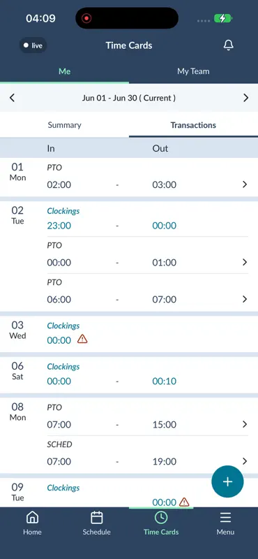 symplr Time and Scheduling screenshot 7 of 8