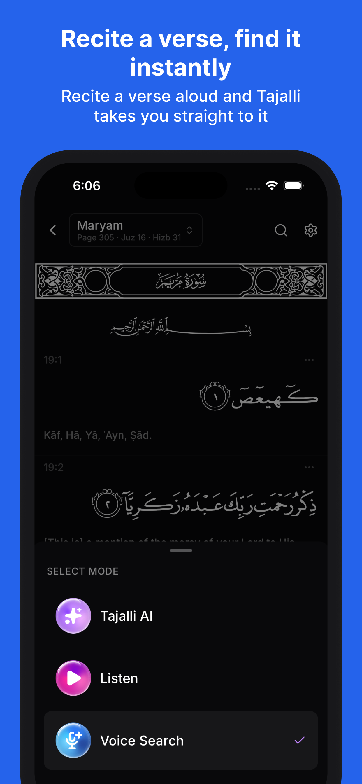 Tajalli: AI Quran Companion screenshot 6