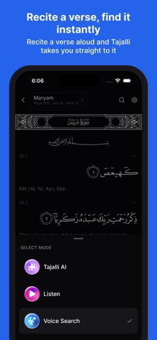 Tajalli: AI Quran Companion screenshot