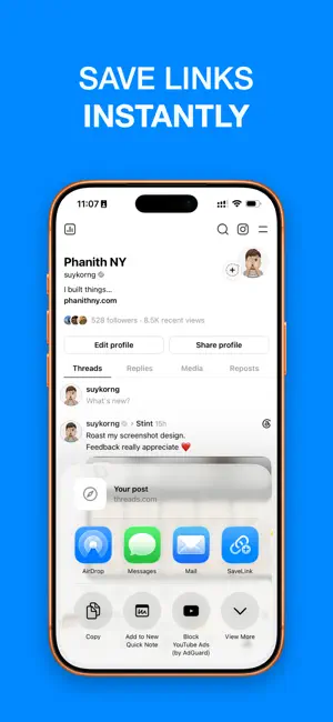 Bookmark App: SaveLinks screenshot 1
