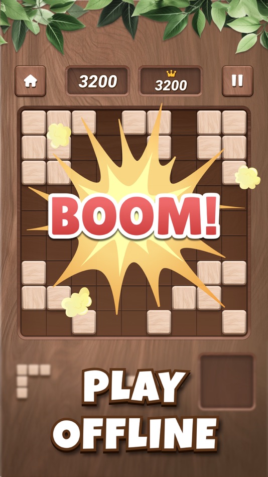 #7. Wooden Block Puzzle Cube Block (iOS) By: DigitAlchemy LLC