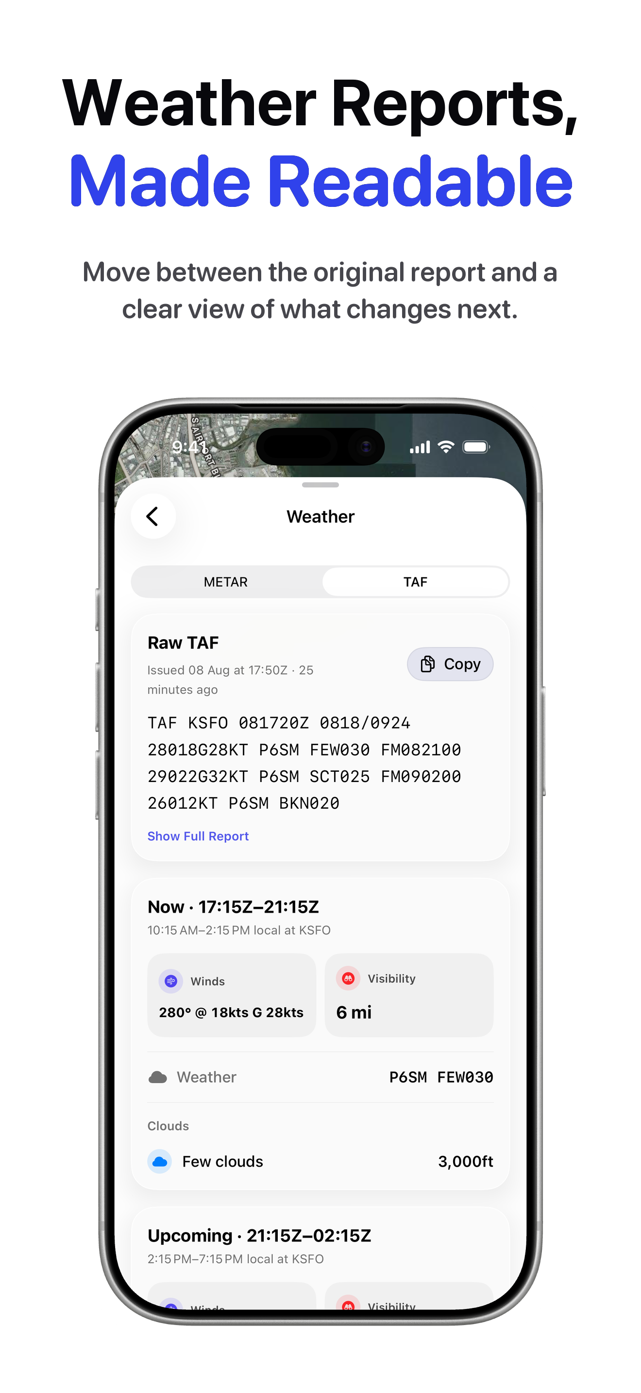 AeroNautical: METAR & NOTAM screenshot 3
