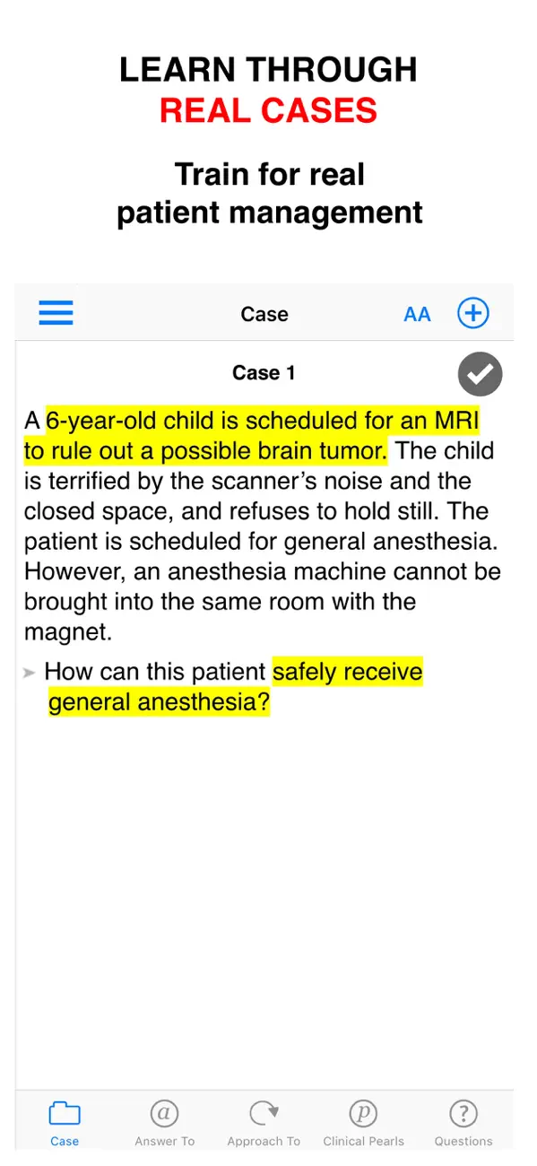 Screenshot #3 pour Case Files: Anesthesiology