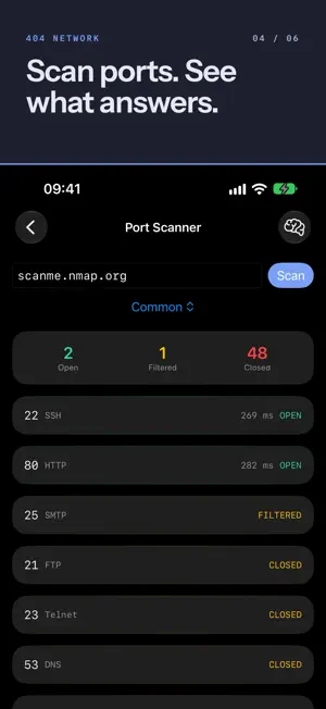 404 Network screenshot 4