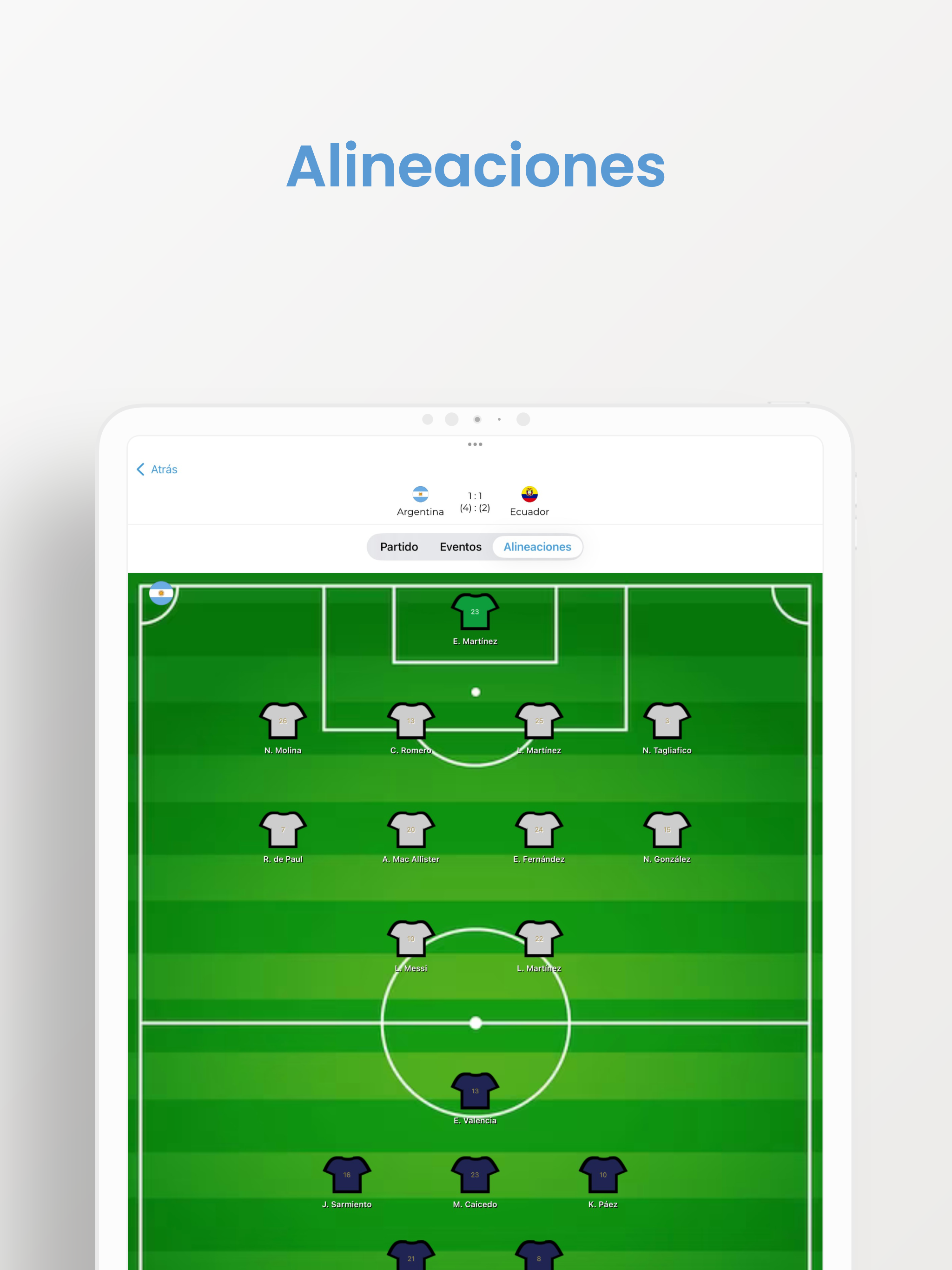Liga Fútbol: Argentina