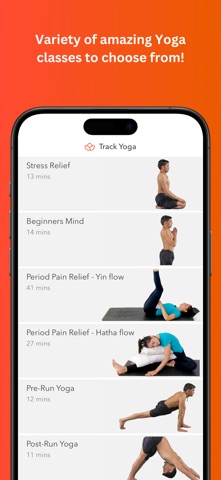 Track Yoga – A Simple Yoga App screenshot