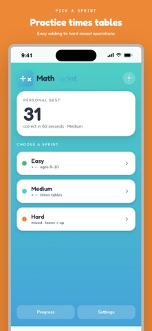Math Sprint: Brain Math Game Screenshot 4 of 6